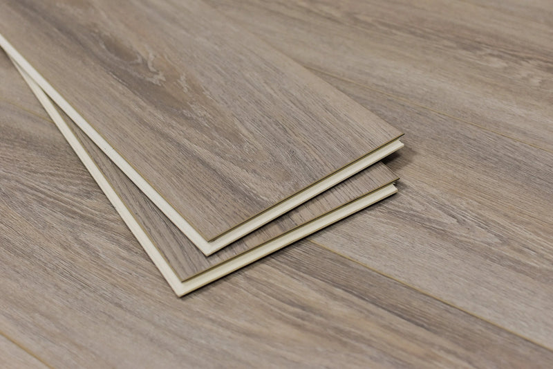 Domaine Metallic Taupe 7x60 EIR Painted Bevel 20mil WPC Vinyl Flooring