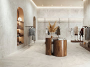 Dome Wall Deco Bone 12x36 Matte Porcelain Tile