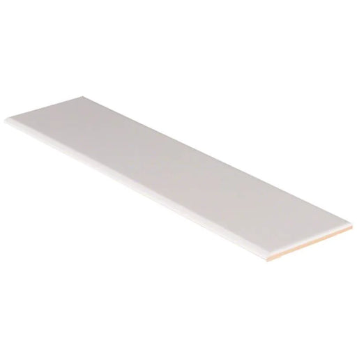 Classique White Calacatta 4x16 Bullnose Glossy Ceramic Trim