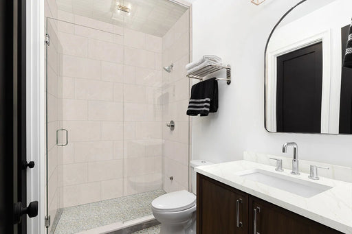 Dorado Pebbles Mesh Backed Tumbled Marble Mosaic Tile