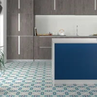 Doria Navy 7.9x7.9 Matte Ceramic Tile