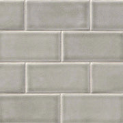 Dove Gray 3x6 Glossy Ceramic Subway Tile