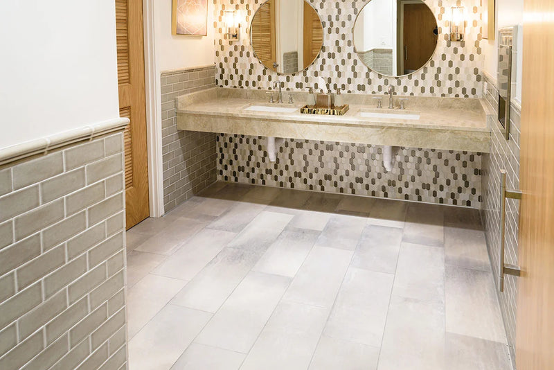 Dove Gray 3x6 Glossy Ceramic Subway Tile