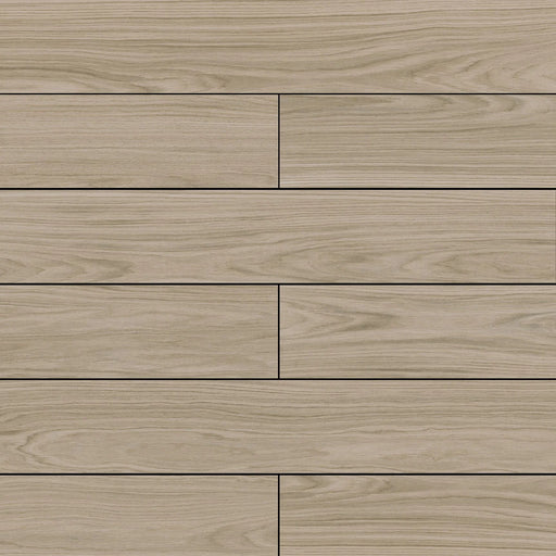 Dover Wood White 10x60 Plank Matte Wood Look Porcelain Tile