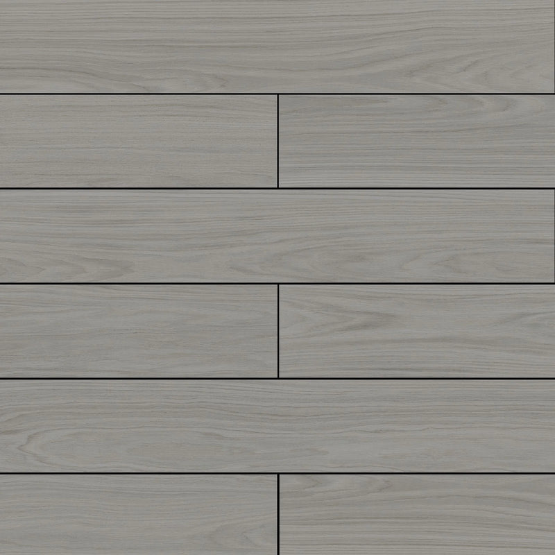 Dover Wood White 10x60 Plank Matte Wood Look Porcelain Tile