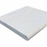 White Marble Leather (Sandblasted & Brushed) 12 x 12 x 1.25 Bullnose Coping