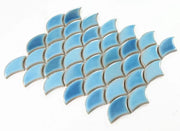 Dragon Scale Sky Scale Porcelain Mosaic
