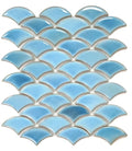 Dragon Scale Sky Scale Porcelain Mosaic