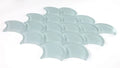 Dragon Scale Turquoise Scale Glass Mosaic
