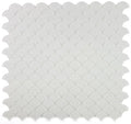 Dragon Scale White Scale Glass Mosaic