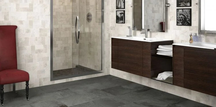 Due2 Nero 24x24 2cm Porcelain Paver