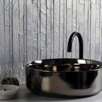 Duende Ice 11.81x11.81 Matte Metal Look Glass Mosaic