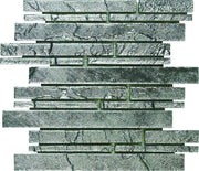 Duende Platinum 11.81x11.81 Matte Metal Look Metal Mosaic