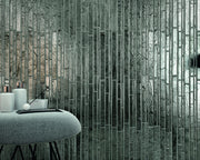 Duende Platinum 11.81x11.81 Matte Metal Look Metal Mosaic