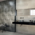 Duende Platinum 11.81x11.81 Matte Metal Look Metal Mosaic