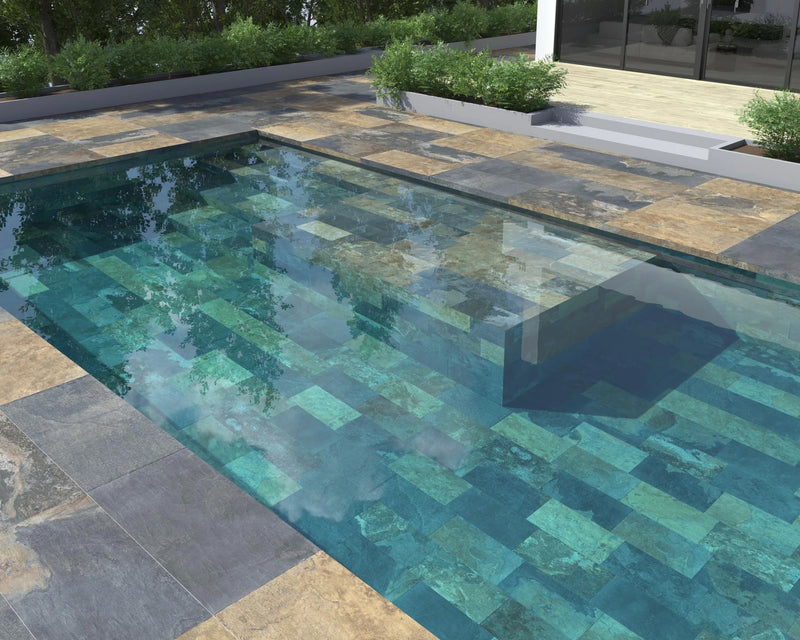 Ardesia Multicolore 23.6x47.2 Large Matte Ceramic Tile