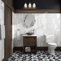 Flat Black 3x11.8 Matte Ceramic Tile
