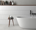 Flat White 3x11.8 Matte Ceramic Tile