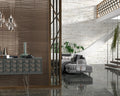 Leonardo Black 35.4x35.4 Porcelain Tile
