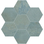 Magnet Exa Mint 5.9x6.7 Hexagon Porcelain Tile