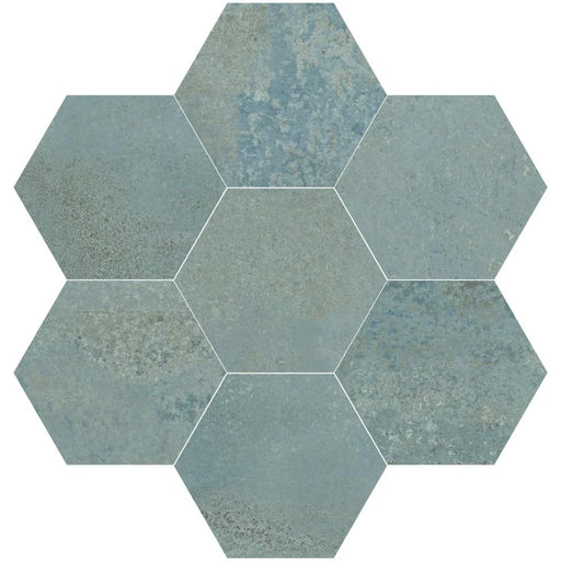 Magnet Exa Mint 5.9x6.7 Hexagon Porcelain Tile