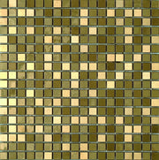 Metalic Gold 11.85x11.85 Metal Mosaic
