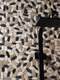 Pebbles Light 12.01x12.4 Glass Mosaic