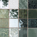 Tiffany Black 11.1x11.1 Glass Mosaic