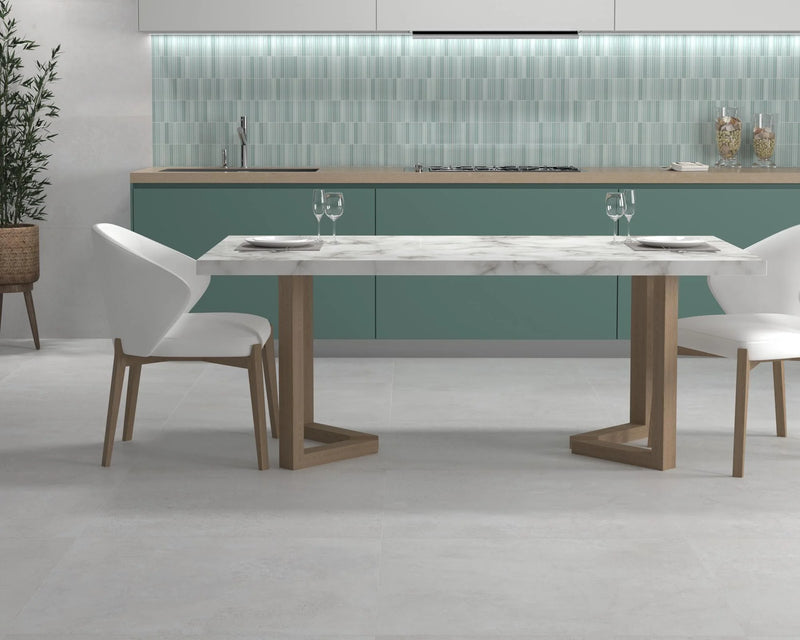 Zement White 35.4x35.4 Matte Porcelain Tile