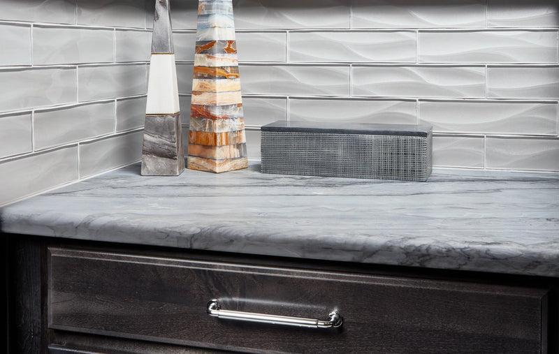 Dunes Denim 3x12 Wave Ceramic/Porcelain Wall Tile