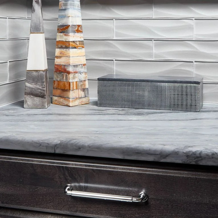 Dunes Denim 3x12 Wave Ceramic/Porcelain Wall Tile