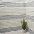 Dunes Denim 3x12 Wave Ceramic/Porcelain Wall Tile