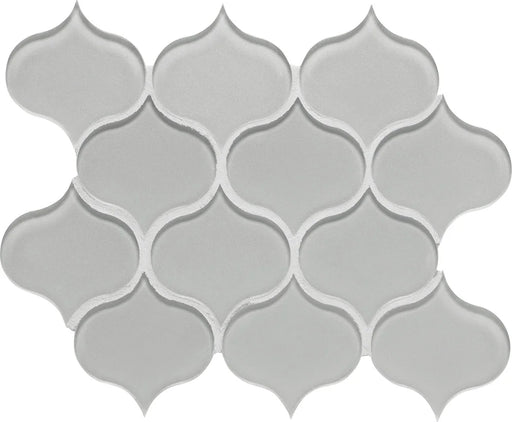 Dunes Denim Arabesque Wall Ceramic/Porcelain Mosaic