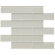 Dunes Ivory 2x6 Staggered Joint Ceramic/Porcelain Mosaic