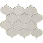 Dunes Ivory Arabesque Ceramic/Porcelain Mosaic