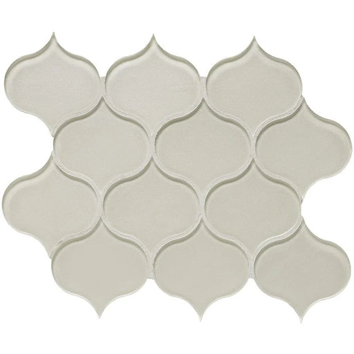 Dunes Ivory Arabesque Ceramic/Porcelain Mosaic