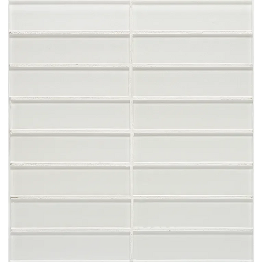 Dunes Pearl 1-1/2x6 Straight Stack Ceramic/Porcelain Mosaic