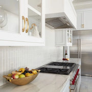 Dunes Pearl Arabesque Glass Mosaic