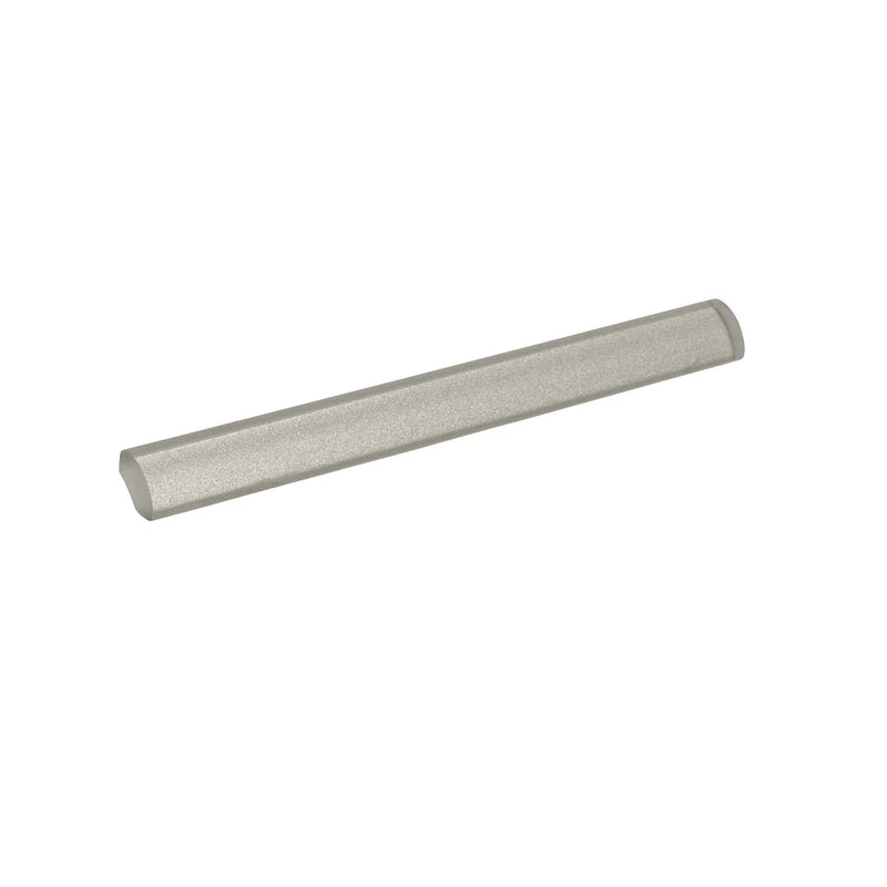 Dunes Pewter 1/2x6 Pencil Liner Glass Trim
