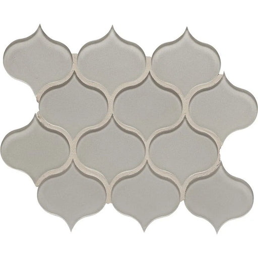 Dunes Pewter Arabesque Ceramic/Porcelain Mosaic