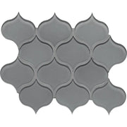 Dunes Platinum Arabesque Ceramic/Porcelain Mosaic