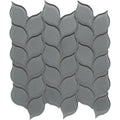 Dunes Platinum Leaves Ceramic/Porcelain Mosaic