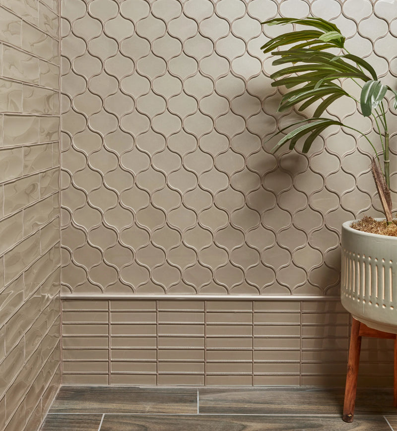 Dunes Sand 2x6 Staggered Joint Ceramic / Porcelain Mosaic