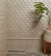Dunes Sand 1-1/2x6 Straight Stack Ceramic / Porcelain Mosaic