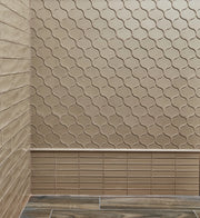 Dunes Sand Leaves Ceramic/Porcelain Mosaic