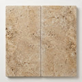 Durango 12x24 3cm Tumbled Eased Edge Travertine Pool Coping close-up