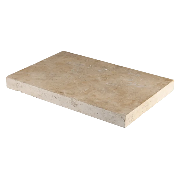 Durango 16x24 5cm Eased Edge Travertine Pool Coping