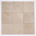 Durango Cream 12x12 Honed Travertine Tile close-up