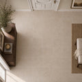 Durango Cream 12x12 Honed Travertine Tile — Hallway floor