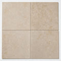 Durango Cream 18x18 Honed-Filled Travertine Tile close-up